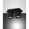 Image de FABAS LUCE 3555-82-101 Spot Smooth Structure en fonte d'aluminium Noir