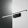 Image de Fabas Luce Applique LED Nala, noire, largeur 50 cm