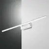 Image de Fabas Luce Applique LED Nala, blanche, largeur 75 cm
