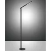 Image de Fabas Luce Ideal Lampadaire Intégré LED Verre Noir