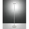 Image de Fabas Luce Vela Lampadaire Intégré LED Verre Blanc