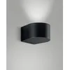 Image de Fabas Lumière 3603-21-101 Applique LED monotsieur aluminium et verre cristal 6 W 540 lm 3000 K IP65
