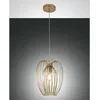 Image de Fabas Luce Suspension CAMP, Luminaires Intérieur, 1 ampoule, Ø 25 cm, E27, IP20, doré mat