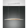 Image de Fabas Luce Cordoba Plafonnier Suspendu LED Intégré Blanc Verre