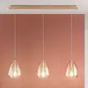 Image de Fabas Luce Britton suspension, à 3 lampes, ambre