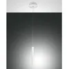 Image de Suspension simple Prado blanche de Fabas Luce - LED 6,5W dimmable, design moderne