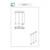 Image de Fabas Luce Suspension LED Dunk, laiton, à 3 lampes, 3.000 K, métal