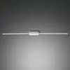Image de Fabas Luce Applique pour miroir LED Nala, blanc, largeur 110 cm, métal