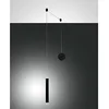 Image de Suspension décentralisée Prado noir mat - Fabas Luce - LED 6,5W dimmable - Montage décentralisé