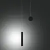 Image de Fabas Luce Suspension LED Prado, noir, métal, à intensité variable