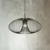 Image de Fabas Luce Suspension Fassa, noir, Ø 60 cm, métal
