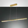 Image de Fabas Luce Suspension LED Ling, laiton, uplight et downlight, intensité variable