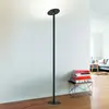 Image de Fabas Luce Lampe sur pied LED Regina, noir, CCT, intensité variable, hauteur 180 cm