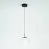 Image de Fabas Luce Suspension LED Brena, transparent, à 1 lampe, intensité variable, CCT