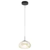 Image de Brena - Suspension simple cognac de Fabas Luce - LED 10W dimmable - Plafonnier - Diamètre 22cm