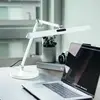 Image de Fabas Luce Lampe de bureau LED Beba, blanc, CCT, intensité variable