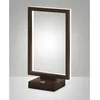 Image de Fabas Luce Lampe de table LED BARD 15W corten 3394-30-361