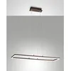 Image de Plafonnier Suspendu Bard Led 52W Corten 3394-45-361 Fabas Luce