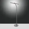 Image de Fabas Luce Lampe sur pied LED Beba, anthracite, hauteur 110 cm, CCT, variateur d'intensité