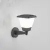 Image de Fabas Luce Applique d'extérieur Lena, gris foncé, métal, E27, 27 cm, IP54
