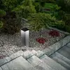 Image de Fabas Luce Lampadaire solaire LED Fold, gris foncé, détecteur de mouvement, IP54
