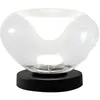 Image de Fabas Luce Brena - Lampe de table transparente Lampe tactile LED 11W dimmable - Verre borosilicate transparent concave