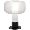 Image de Fabas Luce Lampe à poser Flick, transparent, verre, 28 cm, à intensité variable, E14