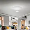 Image de Fabas Luce Plafonnier LED Yuko, blanc, métal, 23 cm de haut, à intensité variable
