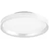 Image de Fabas Luce Plafonnier LED Isy, blanc, Ø 35 cm, métal, CCT, à intensité variable
