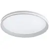 Image de Fabas Luce Plafonnier LED Isy, blanc, Ø 45 cm, métal, CCT, à intensité variable
