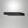 Image de Fabas Luce Applique murale LED Guia, noir, métal, 24 cm de large