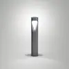 Image de Fabas Luce Borne lumineuse LED Teo, 60 cm de haut, noir, métal, IP65