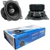 Image de 2 PHONOCAR 02622 Haut-parleurs Mid Bass 10,00 cm 100 mm 4" 50 Watt rms 100 Watt impédance Max 4 ohms 92 DB spl SQL Porte de Voiture Noire, la Paire