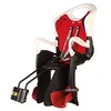 Image de b bellelli Tiger - Siège arrière pour vélo - pour Les Enfants jusqu'à 22 kg, de 3 à 8 Ans - Fixation au Cadre - Blanc et Rouge