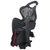 Image de b bellelli Mr Fox 2021 - Siège arrière inclinable pour vélo - Coussin et Bretelles en Faux Cuir - pour Les Enfants jusqu'à 22 kg, de 3 à 8 Ans - Fixation au Porte-Bagages - Gris foncé