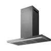 Image de Elica Hotte de cheminée fine 90 90 cm en acier inoxydable pour ventilation canalisée/recirculation