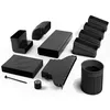 Image de Elica KIT0199836, Kit d'installation d'échappement pour mode recirculation (sortie plinthe), Black