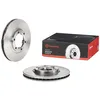 Image de BREMBO 09.A304.10 2x Disque de frein Avant Ø254mm Hauteur: 39mm Épaisseur: 24mm ventilé de l'intérieur Compatible avec MITSUBISHI L 200 K7T, K6T
