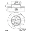 Image de Brembo 09.A712.11 - Disque de frein