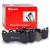 Image de Kit de plaquettes de frein, frein à disque BREMBO P 50 142 Essieu avant préparé pour indicateur d'usure
