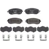 Image de BREMBO Jeu de garnitures de frein, frein à disque P78021X