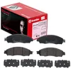 Image de BREMBO Jeu de garnitures de frein, frein à disque P56120