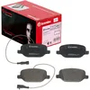 Image de BREMBO P 23 166 Plaquette de Frein