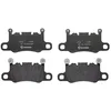 Image de BREMBO Jeu de garnitures de frein, frein à disque P65038 Compatible avec: PORSCHE 911, 911 Cabriolet