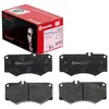 Image de BREMBO Jeu de garnitures de frein, frein à disque P50134