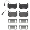 Image de Brembo P 23 184 - Kit de plaquettes de frein, frein à disque
