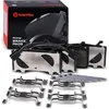 Image de BREMBO Jeu de garnitures de frein, frein à disque P23187 | Compatible avec: ALFA ROMEO GIULIA, STELVIO