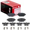 Image de Brembo P 59 093 - Plaquettes de Frein Avant