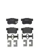 Image de Brembo P79027 Plaquettes de Frein Arrière | Compatible avec: FIAT SEDICI, SUZUKI SX4, SX4 Stufenheck