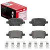 Image de BREMBO Jeu de garnitures de frein, frein à disque P59095